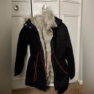 Black Winter jacket from Hollister size medium in women’s
